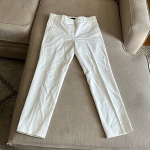 White J Crew Cameron size 4 pant - barely worn